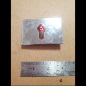 Kenworth W900 "crooked kw" belt buckle